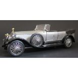 A Franklin Mint 1925 Rolls Royce The Last Silver Ghost. Appears in excellent displayed condition