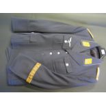 A WWII German Luftwaffe Officer's Tunic, AFRIKA cuff band and trousers