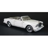 A Franklin Mint 1992 Rolls-Royce Corniche V. Appears in excellent displayed condition in box.