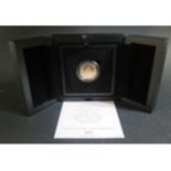 A Cased Westminster Mint Limited Edition (1/250) 2020 75th Anniversary of VE Day Gold 50p with COA