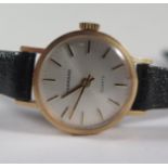 A GARRARD Ladies Gold Plated Quartz Wristwatch