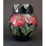 A Modern Moorcroft Floral Decorated Ginger Jar 2002, 11cm, boxed