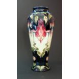 A Modern Moorcroft Floral Decorated Vase 2002, 21cm, boxed