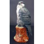 A Bottle of Beneagles Scotch Whisky 200ml in Beswick Peregrine Falcon Decanter