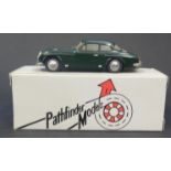 A Pathfinder Models PFM 10 1964 Jensen CV8 Hand Built 1:43 Scale Model. Appears in excellent