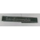 A German Unteroffiziervorschule Cuff Title