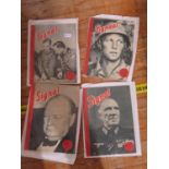 Four German WWII Signal Magazines