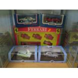 Two Oxford 1:43 Scale Models Cars, Two Matchbox Superkings and a Matchbox Ferrari Gift Set