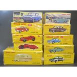 Ten Atlas Editions Dinky Toys including Fiat, Ford, Opel etc.