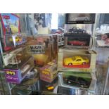 A Collection of Boxed Model Cars (many 1:43 Scale) including model box, ONYX, Minichamps, Jada Toys,