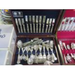 A Canteen of Silver Plated Cutlery for Six by Arthur Price of England