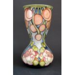 A Modern Moorcroft Floral Decorated Vase 2003, 18cm