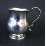 A George V Silver Miniature Mug, London 1925, JE, 48g, 67mm high