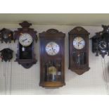 Three Wall Clocks