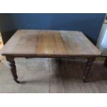 An Edwardian Mahogany Wind Out Table, 146cm wide