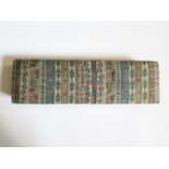 A Liberty Silk Paisley Upholstered Jewellery Box, 230x68mm