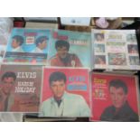 A Collection of Thirteen Elvis LP's including music from the 'Speedway' movie 1968