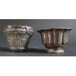 Two White Metal Cups, 70g