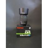 A SMC Pentax DA 50-200mm F4-5.6 ES WR Camera Lens Boxed