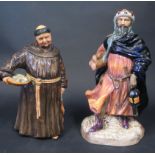 Two Royal Doulton Figurines. Good King Wenceslas HN2118 and The Jovial Monk HN2144