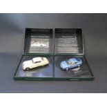 Two Minichamps 1:43 Scale Bentleys. R-Type Continental and Continental GT. Appear excellent but need