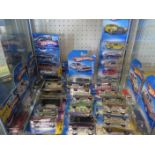 A Collection of Carded Hot Wheels Toy Cars