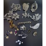 A Selection of Marcasite Costume Jewellery etc.