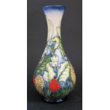 A Modern Moorcroft Limited Edition Vase Decorated with Fruiting Foliage 2003, 37/150, 18.5cm, boxed,