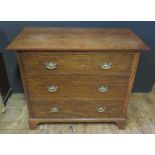 A Chest of Three Long Drawers