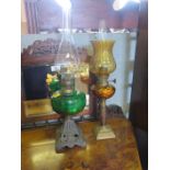 Two Paraffin Lamps