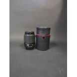 A SMC Pentax-M Dental Macro 1:4 100mm Camera Lens in hard case