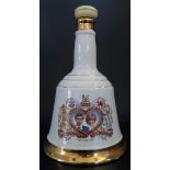 A Bottle of Commemorative Bell's Scotch Whisky for Prince Charles and Lady Diana's Marriage 1981.