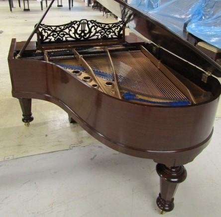 Richard Lipp (c1915) A 5ft 7in grand piano in a rosewood case on turned legs. - Image 3 of 4