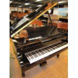 Petrof (c2010) CHANGE OF PIANO A 5ft 3in Model P159 Bora grand piano in a bright ebonised case on