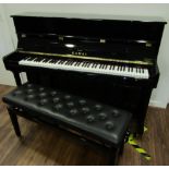 Kawai (c2015) A Model K-2 ATX upright piano in a bright ebonised case,