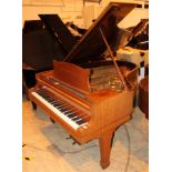 Steinway (c1925) A 5ft 10in 88-note Model O grand piano in a mahogany case on square tapered legs.