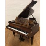 Bechstein (c1897) A 6ft 7in Model B grand piano in a rosewood case on square tapered legs.