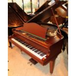 Bechstein London (c1930’s) A 4ft 8in grand piano in a mahogany case on square tapered legs.