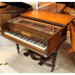 Broadwood (c1816) No 7131 A 'Beethoven' Forte grand in a mahogany case on slender turned and