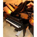 Bechstein (c1933) A 5ft 1in Model K grand piano in an ebonised case on square tapered legs;