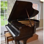 Steinway (c1924) A 5ft 7in 88-note New York Model M grand piano in a mahogany case on square