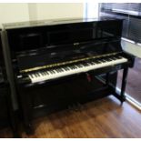 Young Chang (c1987) A Model U-121 upright piano in a bright ebonised case;