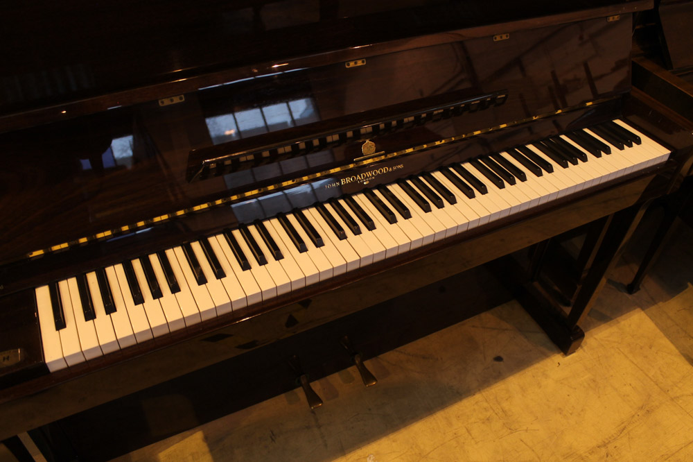 Broadwood (c1988) An upright piano in a traditional style mahogany case. - Image 3 of 5