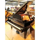 Grotrian Steinweg (c2011) A 6ft 3in Model 192 grand piano in a bright ebonised case on square