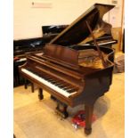Steinway (c2004) A 5ft 7in New York Model M grand piano in an American mahogany satin lustre case