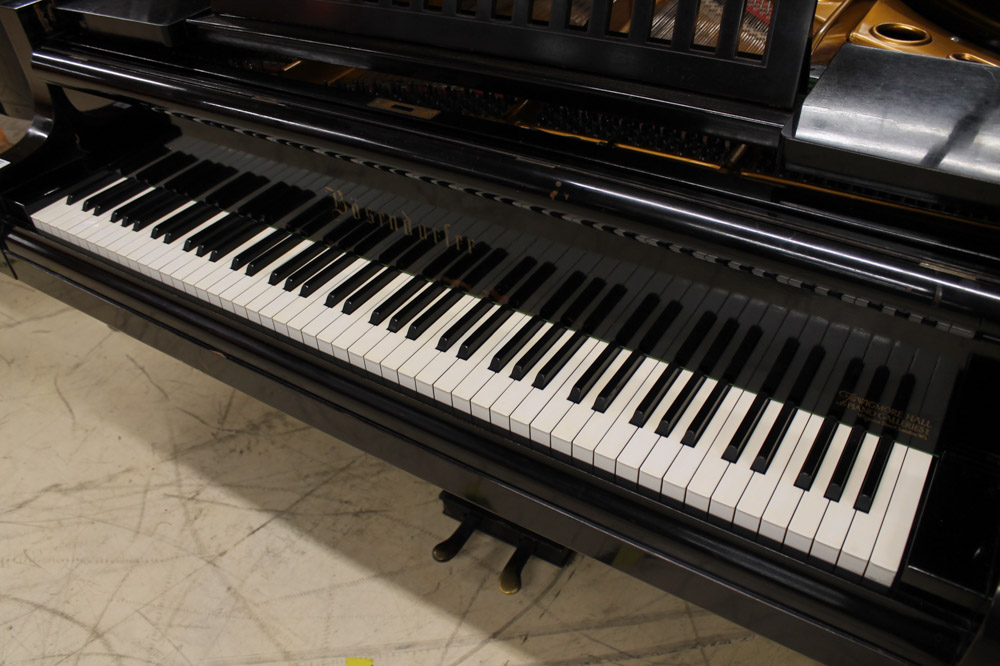 Bösendorfer (c1920's) A 6ft 7in 200cm grand piano in an ebonised case on square tapered legs. - Image 6 of 11