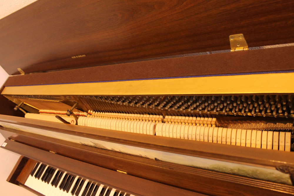 Welmar (c1983) A Regency Model upright piano in a satin mahogany case, - Image 6 of 6