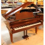 Bechstein (c1937) A 4ft 7in Model S grand piano in a mahogany case on square tapered legs;