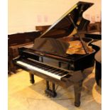 Yamaha (c2009) A 6ft 11in Model S6 grand piano in a bright ebonised case on square tapered legs;