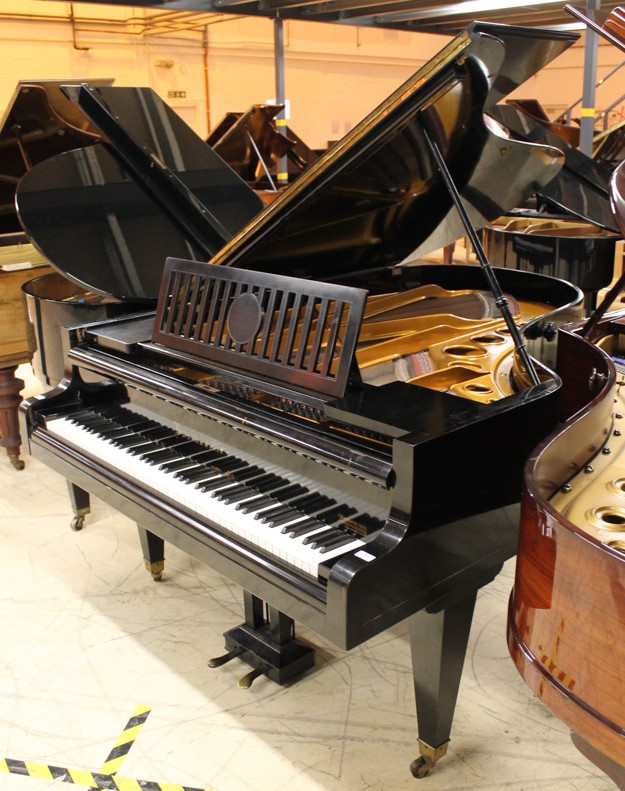 Bösendorfer (c1920's) A 6ft 7in 200cm grand piano in an ebonised case on square tapered legs. - Image 2 of 11